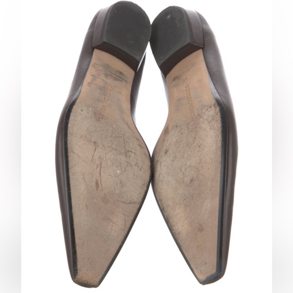 Bottega Veneta Leather Ballet Flats in Brown size 9 IT 39 - Picture 4 of 5
